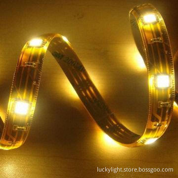 5050 Flexible LED Light Strip with Silicone Case, IP65 Waterproof and 60-piece LED/Meter